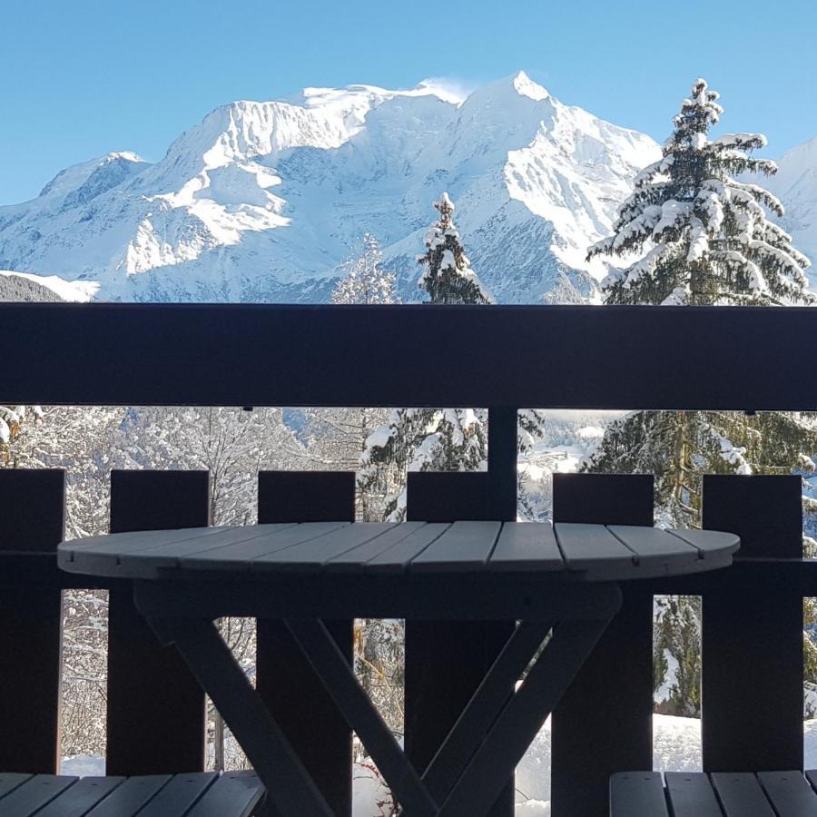 Appartement Saint Gervais Les Bains Vue Imprenable Mont Blanc 외부 사진